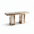 consoletable van marmer en metaal 150 x 40 x 75cm voor interieurdecoratie